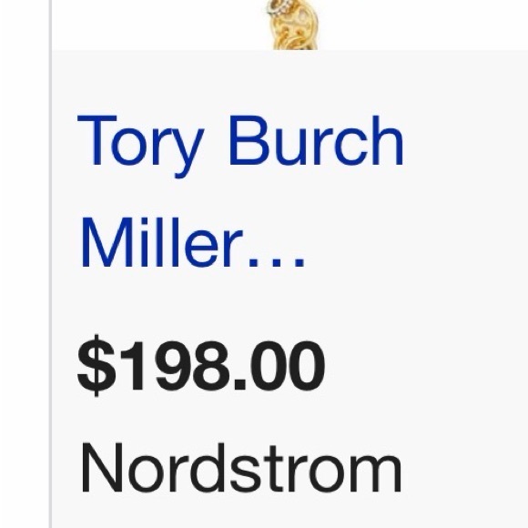 NWT/NIP Tory Burch Miller Interlocking Pendant Necklace - Picture 4 of 4